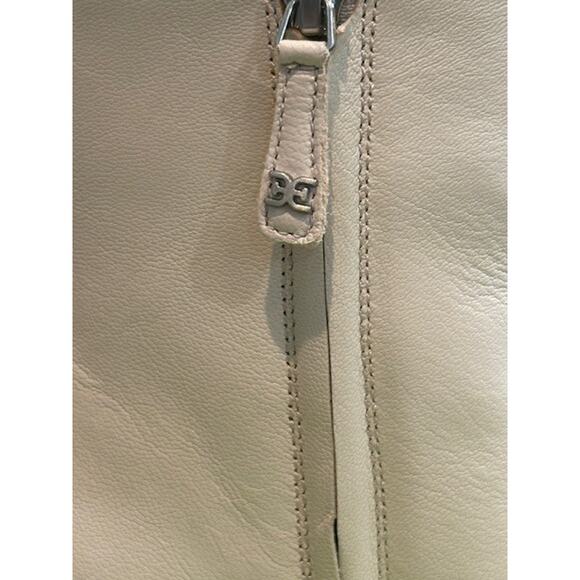 Sam Edelman Ivory Leather Side Zip “Winnie” Bootie – NIB – Size 5 M - Picture 6 of 8